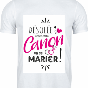 T-shirt Va se marier